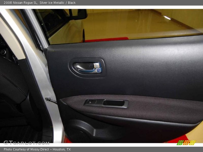 Silver Ice Metallic / Black 2008 Nissan Rogue SL