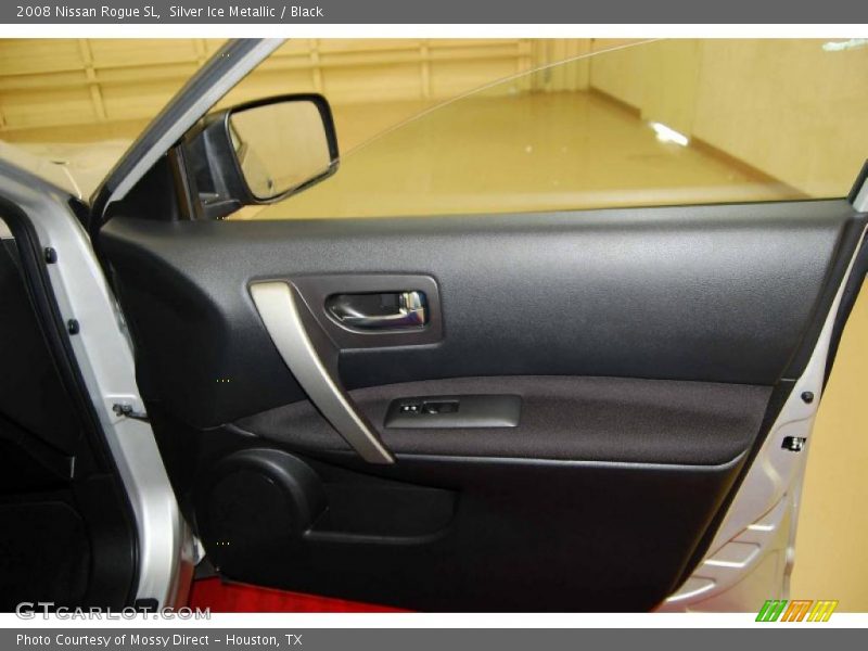Silver Ice Metallic / Black 2008 Nissan Rogue SL