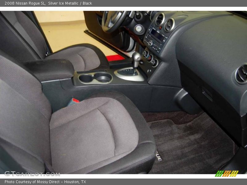 Silver Ice Metallic / Black 2008 Nissan Rogue SL