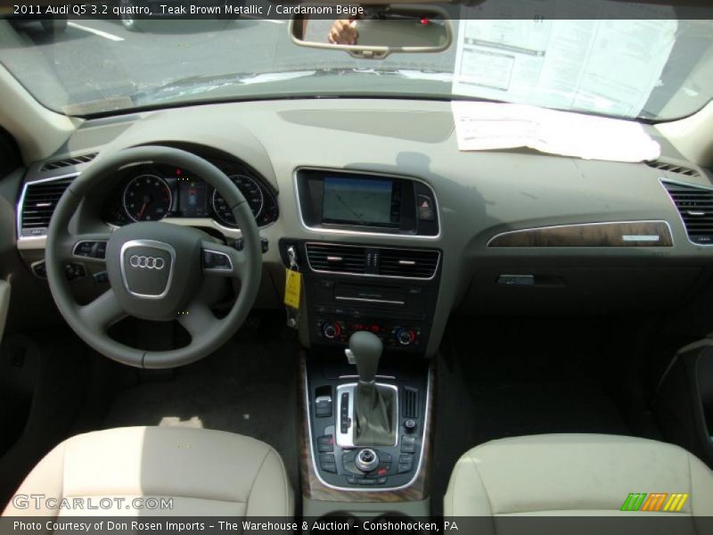 Teak Brown Metallic / Cardamom Beige 2011 Audi Q5 3.2 quattro