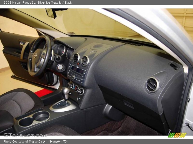 Silver Ice Metallic / Black 2008 Nissan Rogue SL