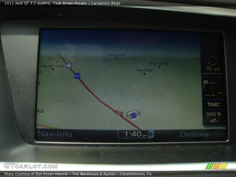 Teak Brown Metallic / Cardamom Beige 2011 Audi Q5 3.2 quattro
