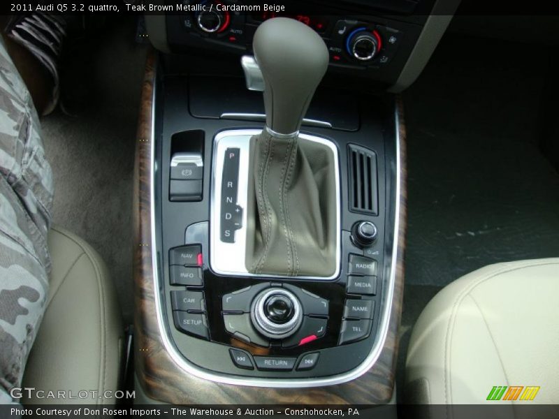 Teak Brown Metallic / Cardamom Beige 2011 Audi Q5 3.2 quattro