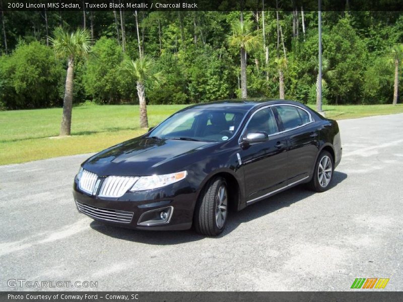 Tuxedo Black Metallic / Charcoal Black 2009 Lincoln MKS Sedan