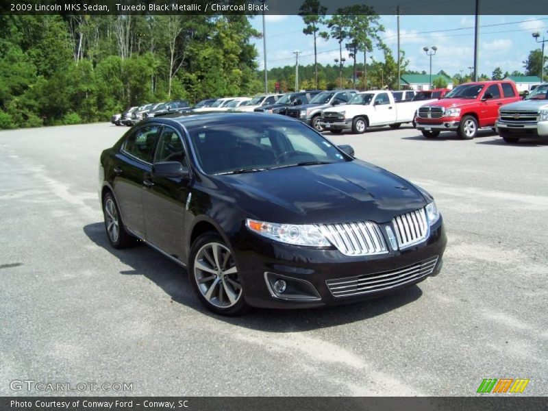 Tuxedo Black Metallic / Charcoal Black 2009 Lincoln MKS Sedan