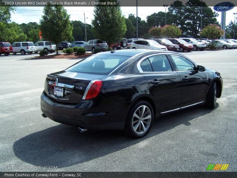 Tuxedo Black Metallic / Charcoal Black 2009 Lincoln MKS Sedan