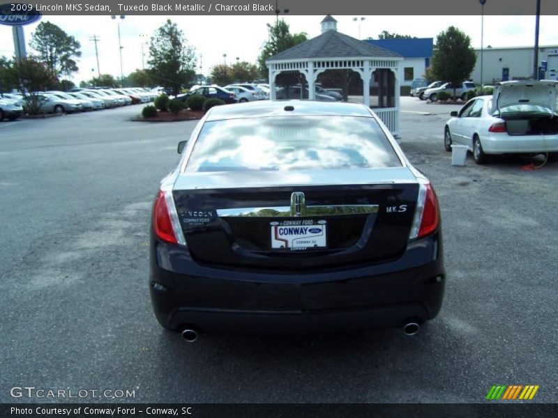 Tuxedo Black Metallic / Charcoal Black 2009 Lincoln MKS Sedan