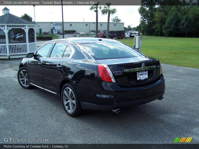 Tuxedo Black Metallic / Charcoal Black 2009 Lincoln MKS Sedan