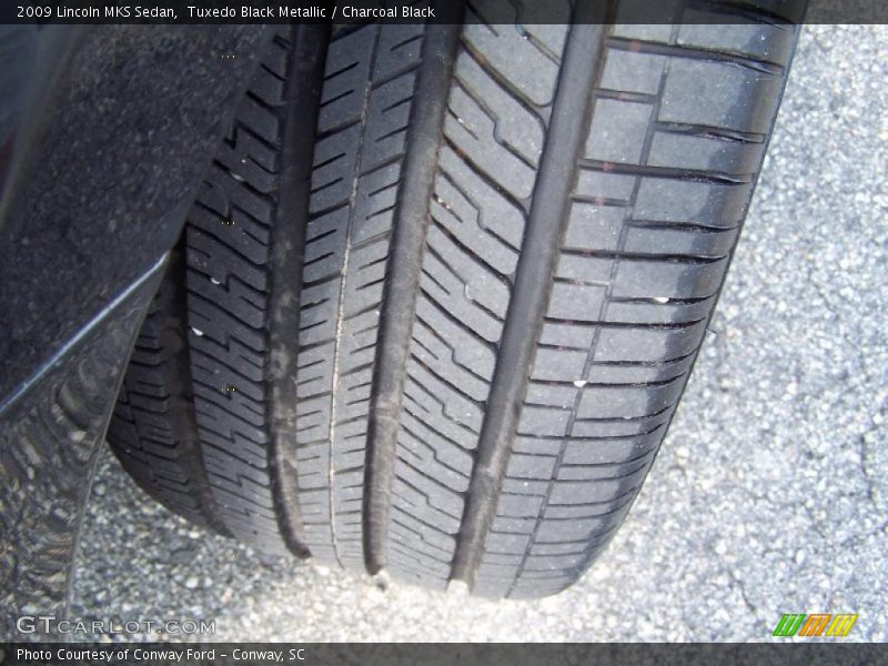 Tuxedo Black Metallic / Charcoal Black 2009 Lincoln MKS Sedan