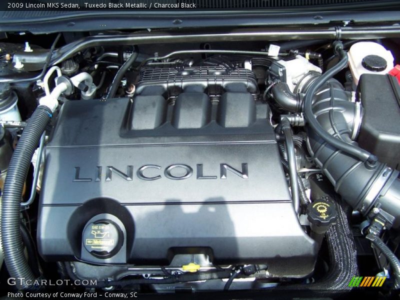Tuxedo Black Metallic / Charcoal Black 2009 Lincoln MKS Sedan