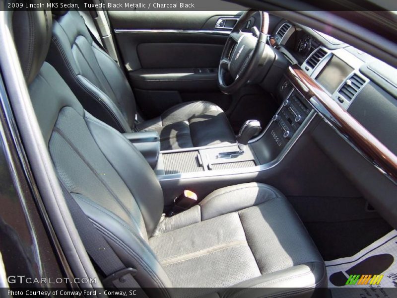 Tuxedo Black Metallic / Charcoal Black 2009 Lincoln MKS Sedan