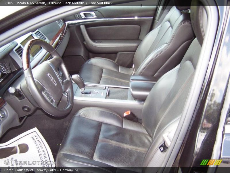 Tuxedo Black Metallic / Charcoal Black 2009 Lincoln MKS Sedan