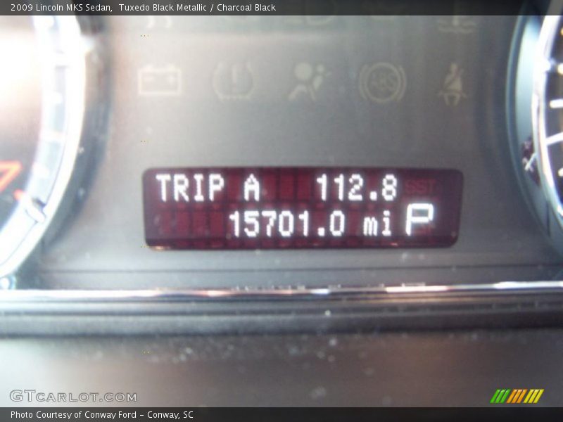 Tuxedo Black Metallic / Charcoal Black 2009 Lincoln MKS Sedan