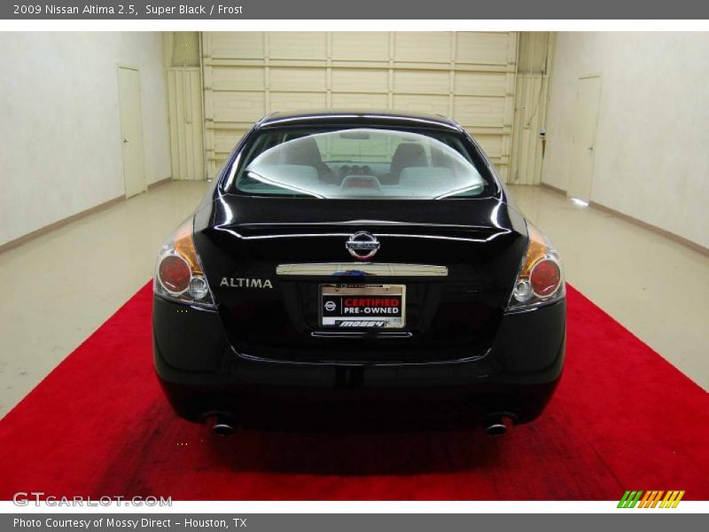 Super Black / Frost 2009 Nissan Altima 2.5
