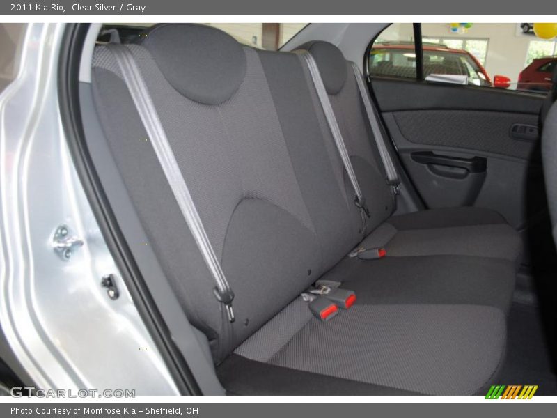 Clear Silver / Gray 2011 Kia Rio