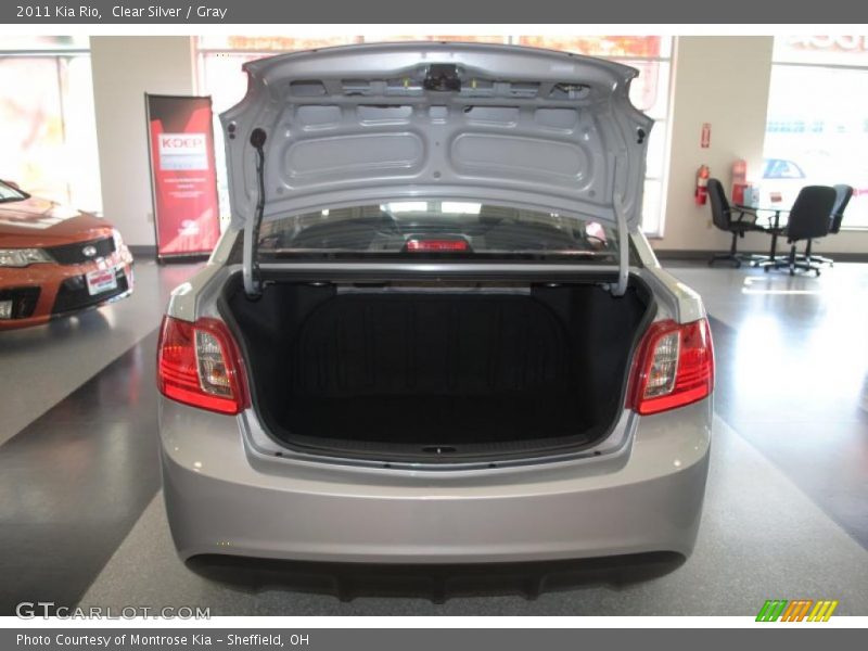 Clear Silver / Gray 2011 Kia Rio