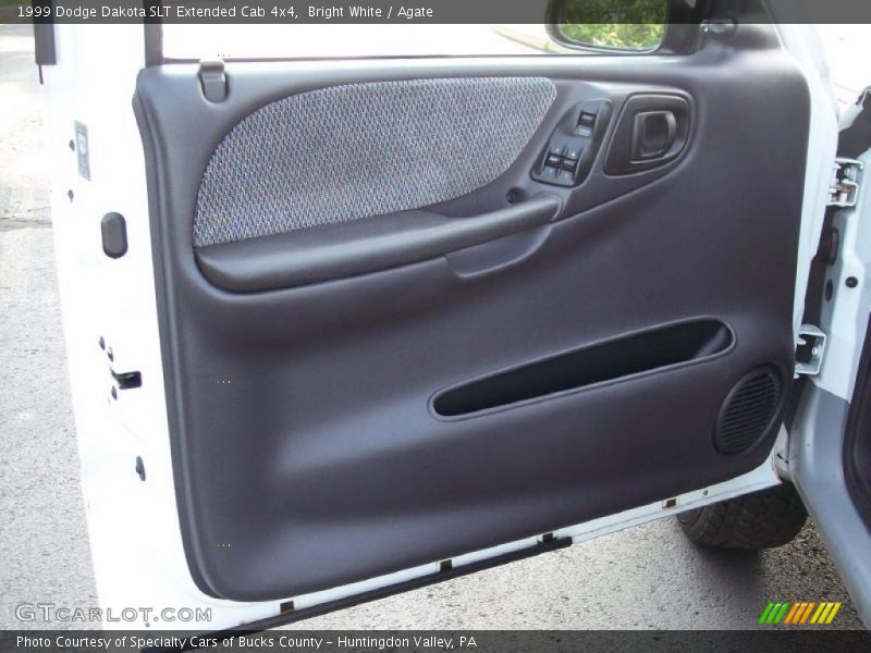 Bright White / Agate 1999 Dodge Dakota SLT Extended Cab 4x4
