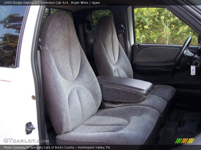 Bright White / Agate 1999 Dodge Dakota SLT Extended Cab 4x4