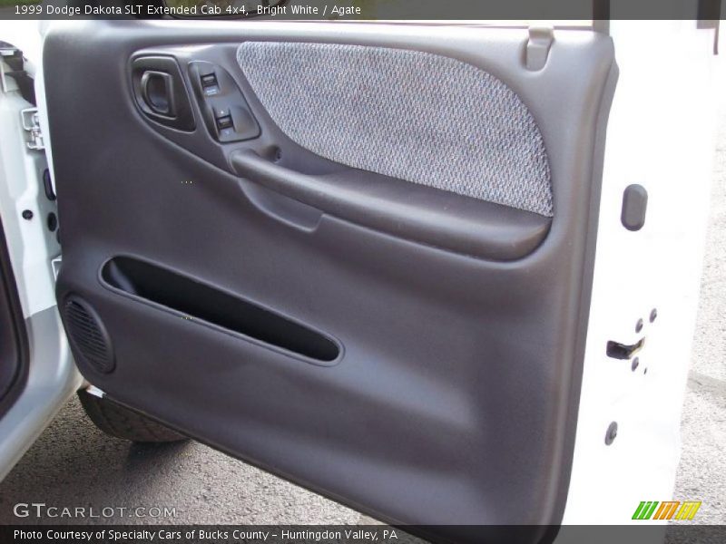 Bright White / Agate 1999 Dodge Dakota SLT Extended Cab 4x4