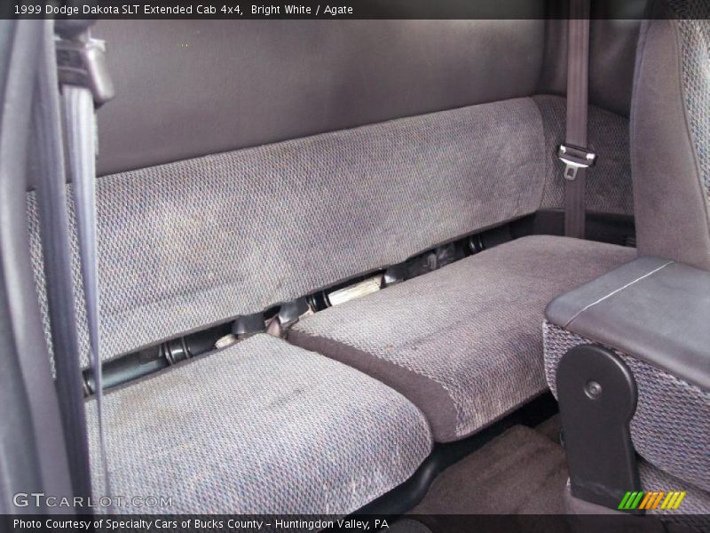 Bright White / Agate 1999 Dodge Dakota SLT Extended Cab 4x4