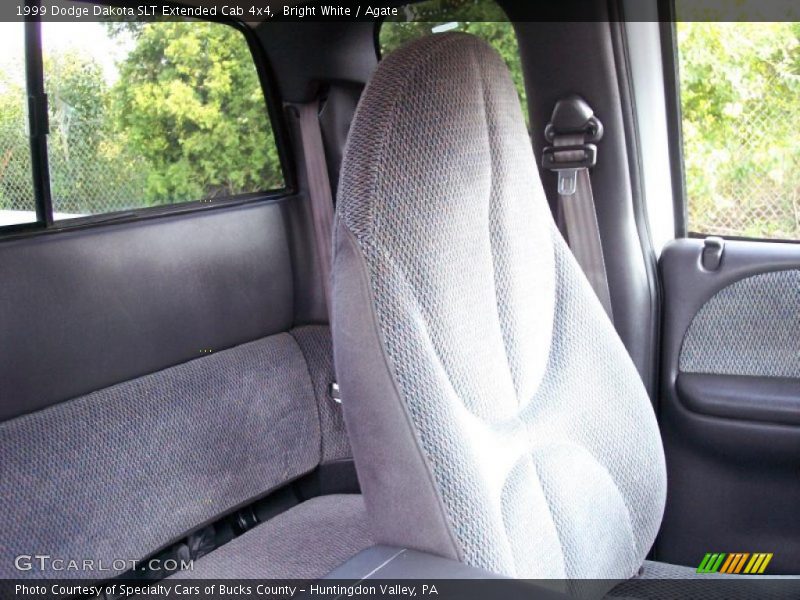 Bright White / Agate 1999 Dodge Dakota SLT Extended Cab 4x4
