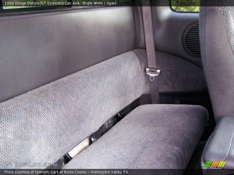 Bright White / Agate 1999 Dodge Dakota SLT Extended Cab 4x4