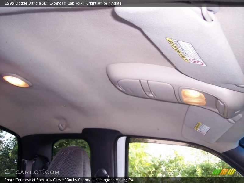 Bright White / Agate 1999 Dodge Dakota SLT Extended Cab 4x4