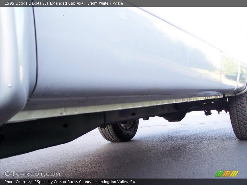 Bright White / Agate 1999 Dodge Dakota SLT Extended Cab 4x4