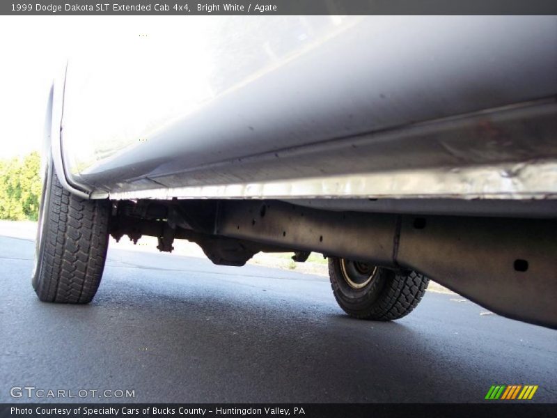 Bright White / Agate 1999 Dodge Dakota SLT Extended Cab 4x4