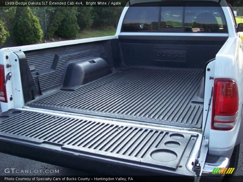 Bright White / Agate 1999 Dodge Dakota SLT Extended Cab 4x4