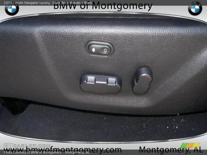 Silver Birch Metallic / Black 2003 Lincoln Navigator Luxury