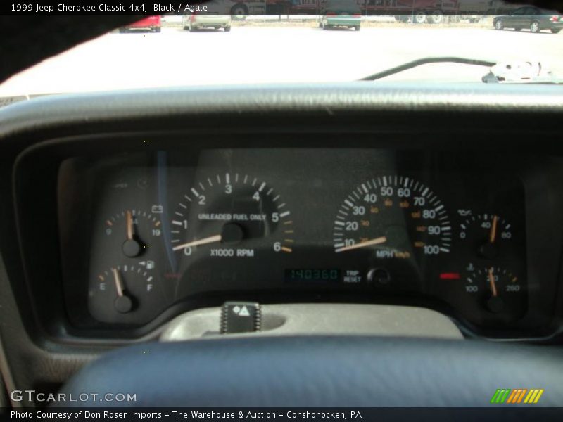 Black / Agate 1999 Jeep Cherokee Classic 4x4