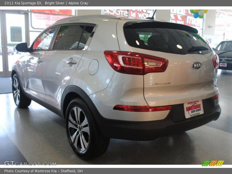 Bright Silver / Alpine Gray 2011 Kia Sportage EX