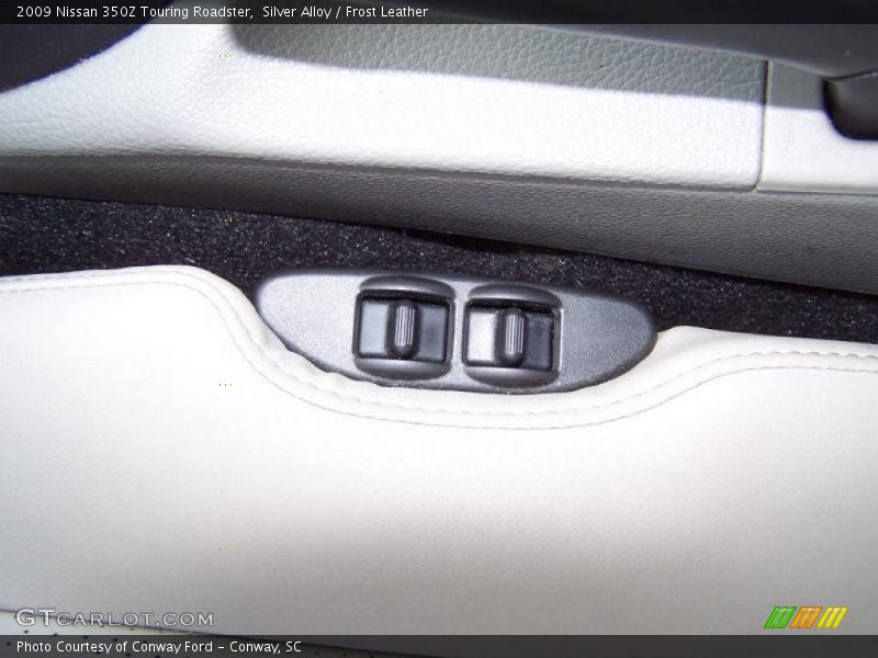 Silver Alloy / Frost Leather 2009 Nissan 350Z Touring Roadster