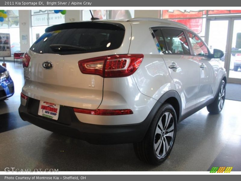 Bright Silver / Alpine Gray 2011 Kia Sportage EX