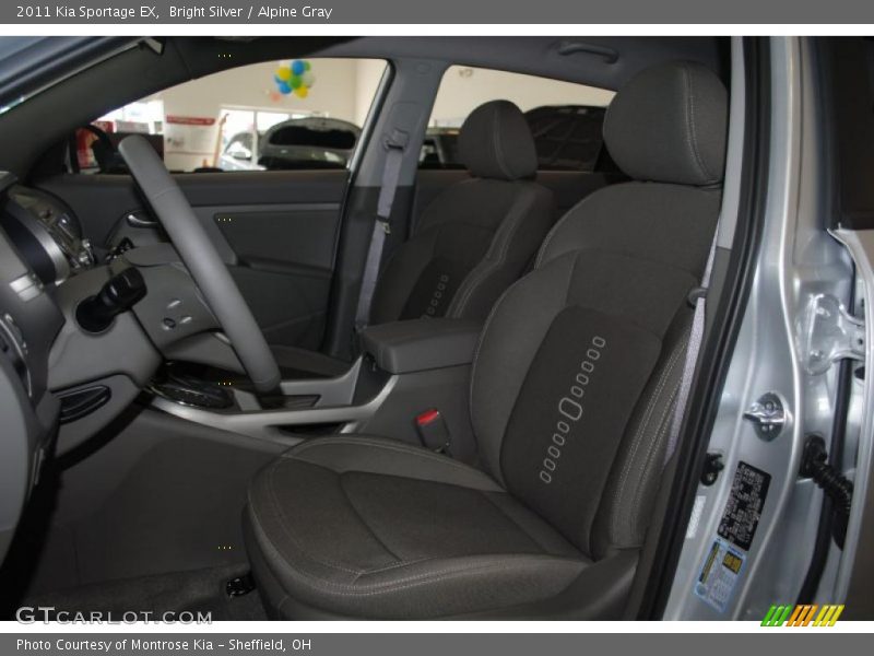 Bright Silver / Alpine Gray 2011 Kia Sportage EX