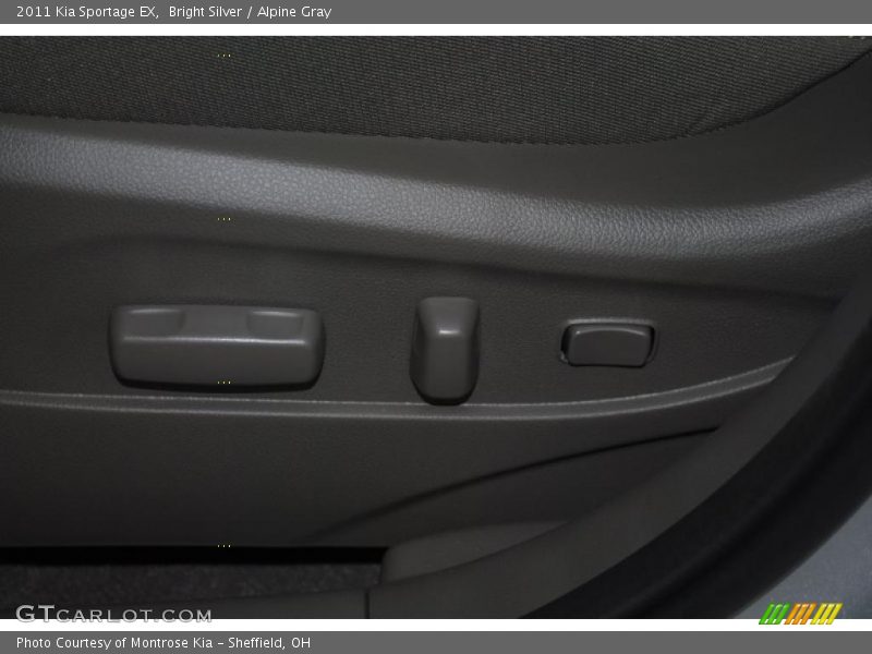 Bright Silver / Alpine Gray 2011 Kia Sportage EX