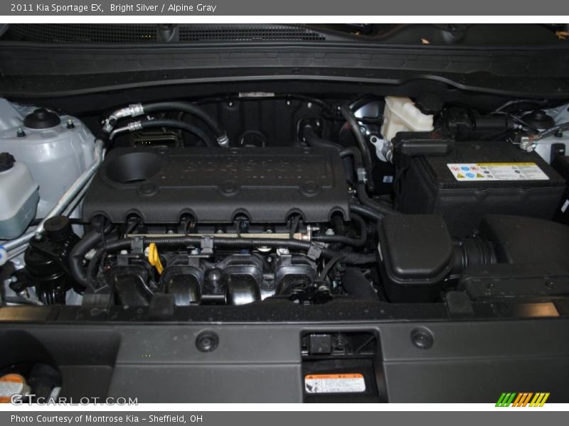 Bright Silver / Alpine Gray 2011 Kia Sportage EX