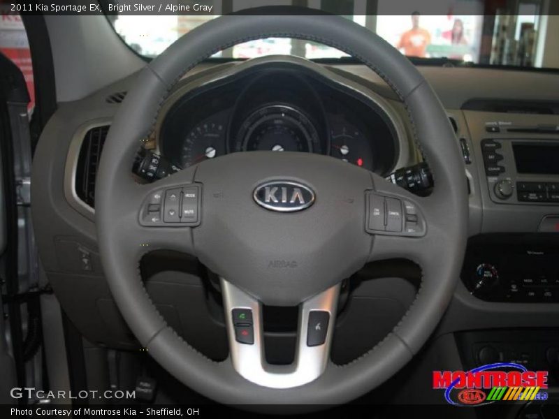 Bright Silver / Alpine Gray 2011 Kia Sportage EX