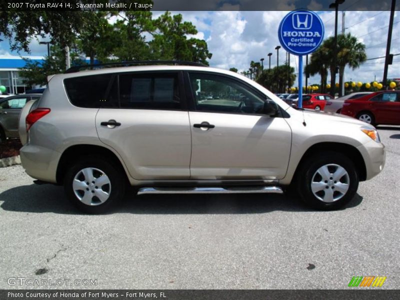 Savannah Metallic / Taupe 2007 Toyota RAV4 I4