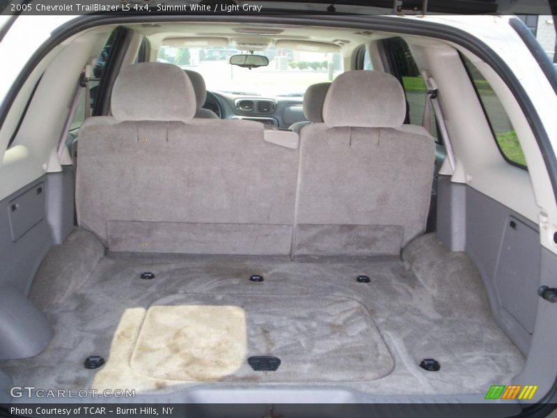 Summit White / Light Gray 2005 Chevrolet TrailBlazer LS 4x4