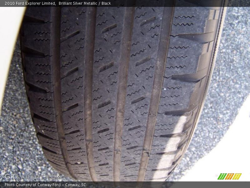 Brilliant Silver Metallic / Black 2010 Ford Explorer Limited