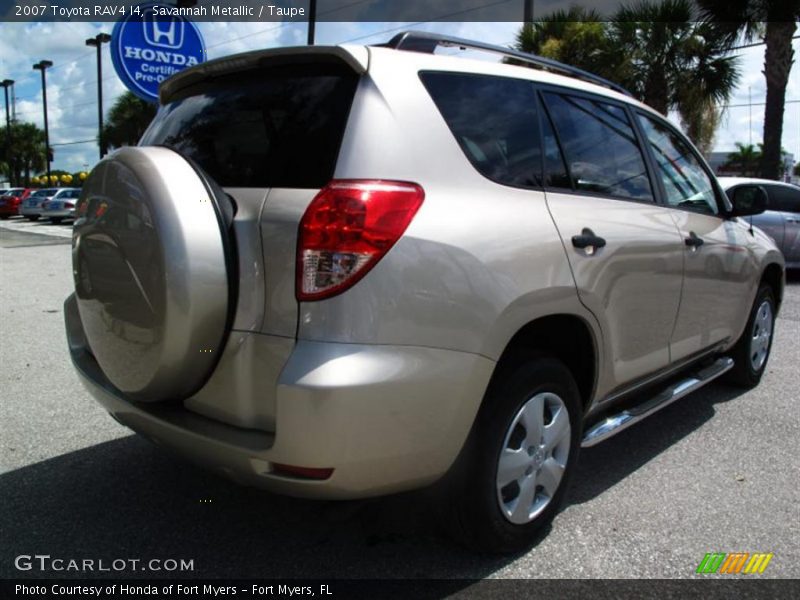 Savannah Metallic / Taupe 2007 Toyota RAV4 I4