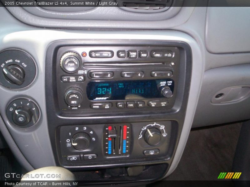 Summit White / Light Gray 2005 Chevrolet TrailBlazer LS 4x4