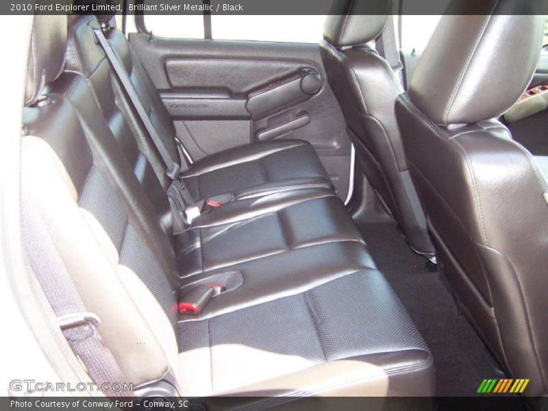Brilliant Silver Metallic / Black 2010 Ford Explorer Limited