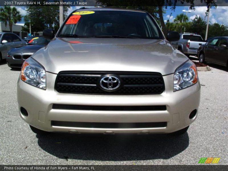 Savannah Metallic / Taupe 2007 Toyota RAV4 I4