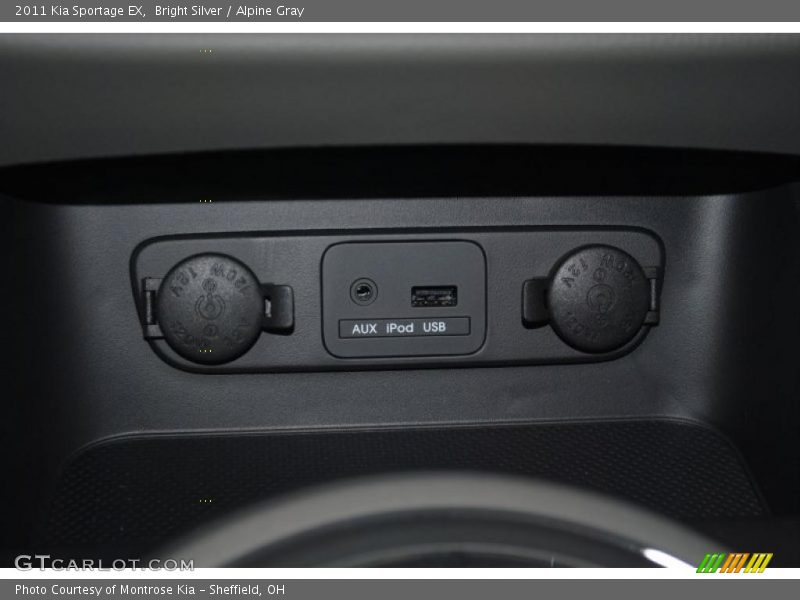 Bright Silver / Alpine Gray 2011 Kia Sportage EX