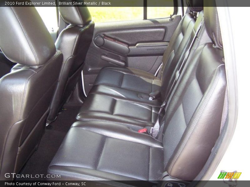 Brilliant Silver Metallic / Black 2010 Ford Explorer Limited