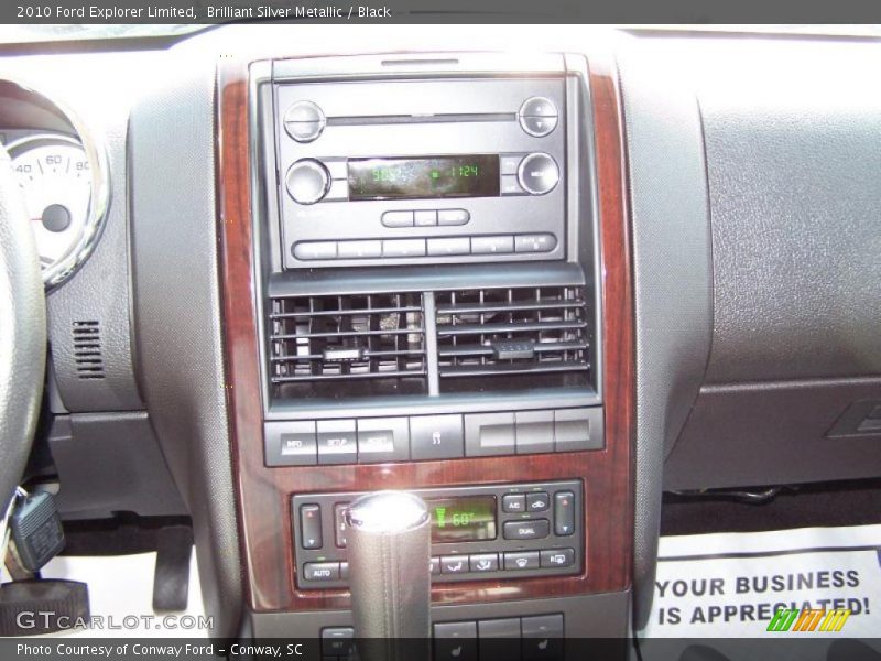 Brilliant Silver Metallic / Black 2010 Ford Explorer Limited