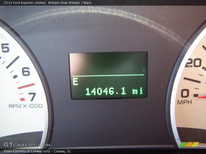 Brilliant Silver Metallic / Black 2010 Ford Explorer Limited